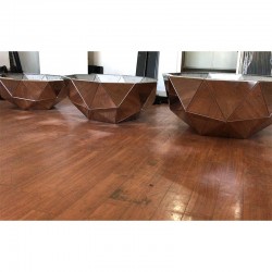 Geometric Design Coffee Table