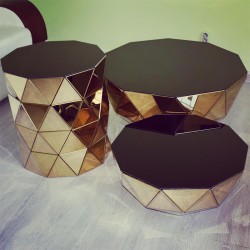 Geometric Design Coffee Table