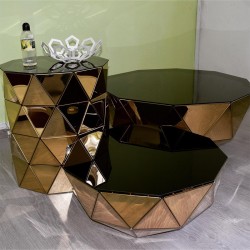 Geometric Design Coffee Table