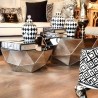 Geometric Design Coffee Table