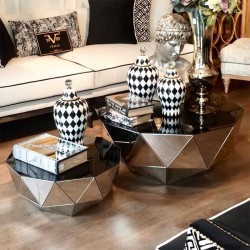 Geometric Design Coffee Table