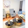 Geometric Design Coffee Table