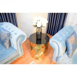 Geometric Design Coffee Table