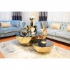 Geometric Design Coffee Table